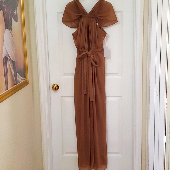 Long Flaring Jumpsuit by Rose Velvet, Size S - Picture 1 of 12